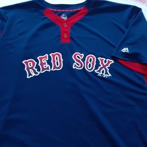 RED SOX JERSEY by Majestic Cool Base 100% Polyester XL